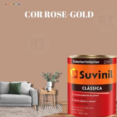 Imagem de Tinta Para Parede Acrílica Suvinil 800ml Clássica Cor Rosa Premium Cor