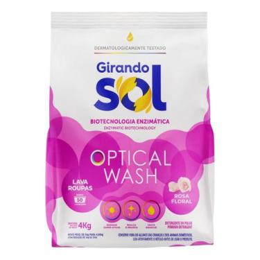 Imagem de Kit c/ 2 Lava-Roupas Po Rosa Floral Girando Sol Optical