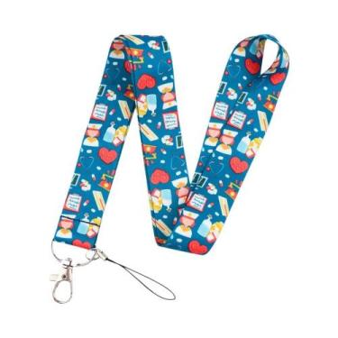 Imagem de Chaveiro Lanyard Fofo De Planetas Famosos P5710, Suporte Para Cartão D