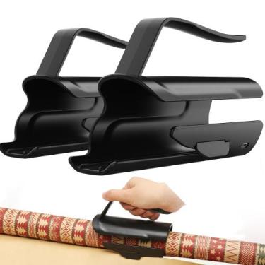 Imagem de Cortador de rolo de papel de embrulho para presente, pacote com 2 unid