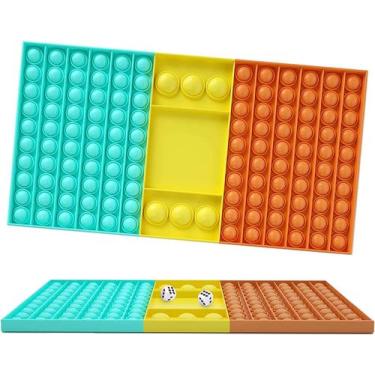 Imagem de Big Pop Game Fidget Toy, tabuleiro de xadrez Push Bubble Popper Fidget