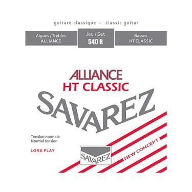 Imagem de Encordoamento Violão Nylon Tensão Média Savarez Alliance HT Classic 54