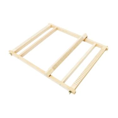 Imagem de Fancyes Tear, tear de moldura, acessórios artesanais, máquina de tecelagem criativa para crianças iniciantes em tricô manual