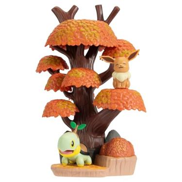 Imagem de Pokémon PKW - Pacote de bonecos de 15 cm (floresta de outono com - Eevee #2 e Turtwig) W5