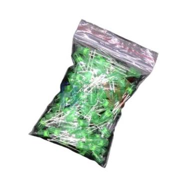 Imagem de Kit De Diodos LED Sortidos 100PCS 5mm Branco Verde Vermelho Azul Amare