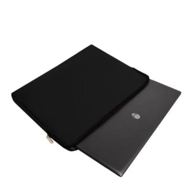 Imagem de Capa Para Notebook 16 * 8 Polegadas De Couro Ecologico (PRETA)