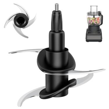 Imagem de Lâminas de substituição para cortador Ninja Express, processador de alimentos de 473 ml, acessório para liquidificador de 4 pontos