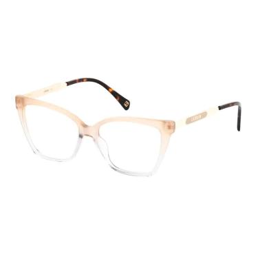 Imagem de Armação Óculos Carmim CRM41662C3 Acetato Marrom Feminino