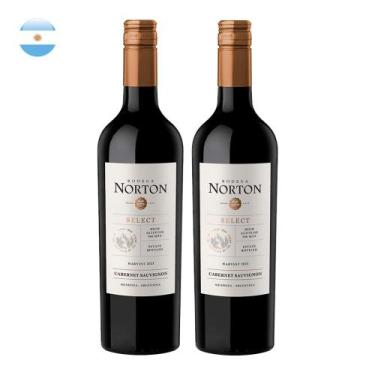 Imagem de Kit 2 Vinhos Norton Select Cabernet Sauvignon Tinto Argentina 750ml - 