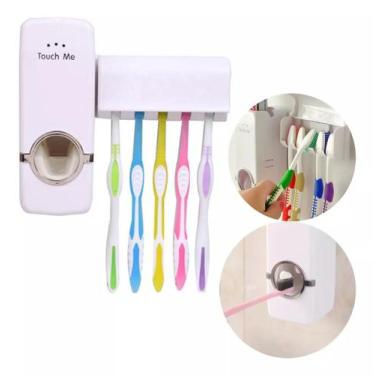 Imagem de Suporte Para Escova Dispenser De Pasta De Dente Automático - DropJT