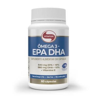 Imagem de OMEGA 3 EPA E DHA 60 CAPSULAS 1000MG - Vitafor-Unissex