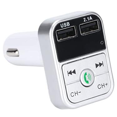 Imagem de XUXHOU CAR BT FM Transmissor Estável Conexão do Jogador de Mão para Som Anti-interferência Transparente para Direção Segura, Portas USB Duplas para Carregar, para a Maioria Dos Dispositivos