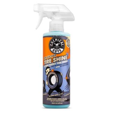 Imagem de Chemical Guys Tire Kicker Pulverizável Brilho de Pneu Extra Brilhante (Funciona em Borracha, Vinil e Plástico) Seguro para Carros, Caminhões, Motos, RVs e Mais, 473 ml