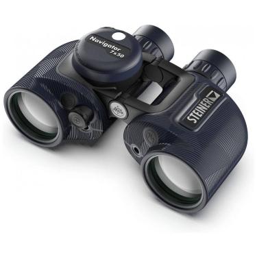 Imagem de Binóculos Marinho 7x50 para Adultos com Bússola e Foco Automático Esportivo, Steiner, Azul