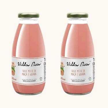 Imagem de Kit 2X: Suco Goiaba E Maçã Integral Sem Açúcar Villa Piva