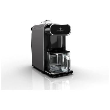 Imagem de Máquina Automátia para Produção de Leite Vegetal como Soja e Amêndoa e Outros, 110v, CHEFWAVE, Preto