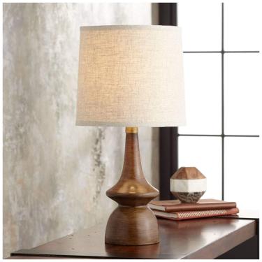 Imagem de Luminária de Mesa Clássica em Metal, 360 LIGHTING 4C512, Marrom