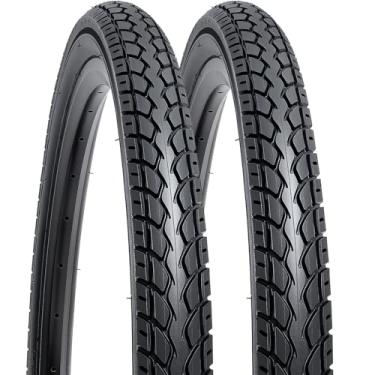 Imagem de YUNSCM 2 peças de pneus de bicicleta de estrada de 66 cm 26 x 1,50/40-559 compatíveis com pneus de bicicleta de 26 x 1,50 26 x 1,5 (Y-1471)