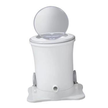 Imagem de Bothyi Secadora de roupas, secadora de roupas, não elétrica, mini máquina de secar roupa manual para hotéis, residências, viagens, acampamentos, dormitórios, Branco, S