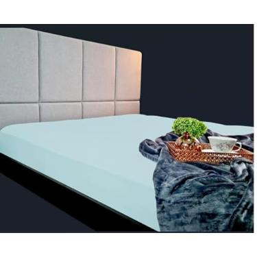 Imagem de Lençol King Malha Basic 100% Algodão Fio 30/1, Tecido 100g, Toque Macio e Respirável, Elástico em Toda Volta, Conforto e Durabilidade, Ideal para Cama Box King, Medidas 198x203x30 – CAMITALIA