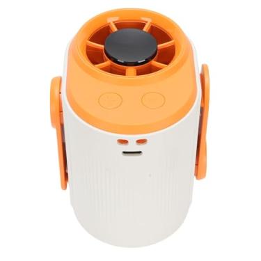 Imagem de TOPINCN Ventilador Portátil de Alta Velocidade Ventilador de Refrigeração Pessoal Wearable Ventilador de Pescoço Recarregável para Acampamento Ao Ar Livre No Local de Trabalho