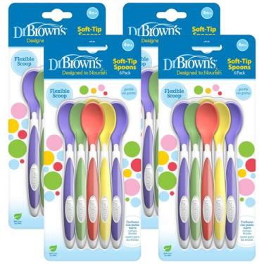 Imagem de Colheres de alimentação Dr. Brown's Soft-Tip para crianças pequenas, p