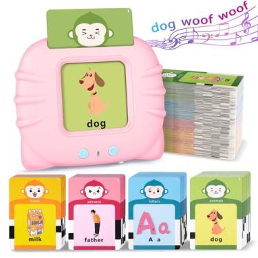 Imagem de Brinquedo educacional U-LEARNER Talking Flash Cards de 1 a 5 anos para