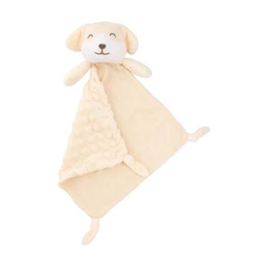 Imagem de Naninha Bebê Textura Cachorro Bege Pimpolho