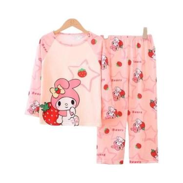 Imagem de Pijamas Disney Stitch Para Meninos E Meninas, Pijamas Macios Do Mickey