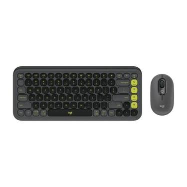 Imagem de Teclado Logitech Pop Icon Combo-Graphite Us 920-013056