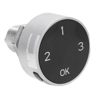 Imagem de Fockety Fechadura de Segurança Com Código, Fechadura Eletrônica de Gabinete Com Tela de Toque, Senha do Teclado Digital, Acesso Sem Chave para Armários, Caixas de Ferramentas