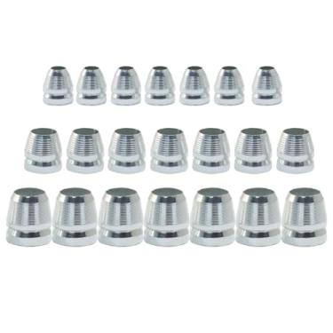 Imagem de Waziaqoc 21 peças de cunhas de alça redonda de segurança, cunha de cabo de machado redondo, cabo de martelo de aço cunha kit de cunha para trenó de martelo de garra de machado (0,31/0,39/0,47