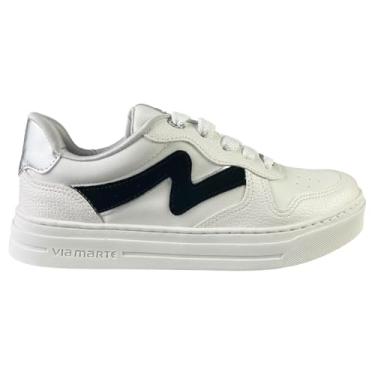 Imagem de Tênis Casual Feminino Via Marte Estiloso Confortável (Branco, BR, Adulto, Numérico, 38)
