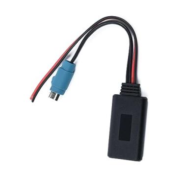 Imagem de DAGIJIRD Cabo adaptador de áudio auxiliar de rádio para carro, cabo de áudio Bluetooth estéreo para Alpine KCE-237B/CDE-101/INA-W900/CDA-105