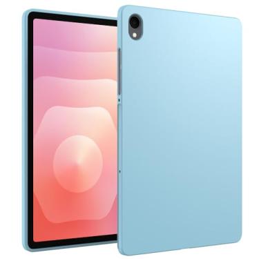 Imagem de GUNPRIO Capa azul claro para Samsung Galaxy Tab S11 de 11 polegadas, ultrafina, macia, capa traseira de TPU flexível
