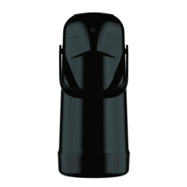 Imagem de Garrafa Térmica Pressão Magic Pump 500ml Preta Termolar, 500ml, Preto