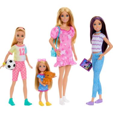 Imagem de Conjunto de bonecas Barbie Sisters com roupas e acessórios