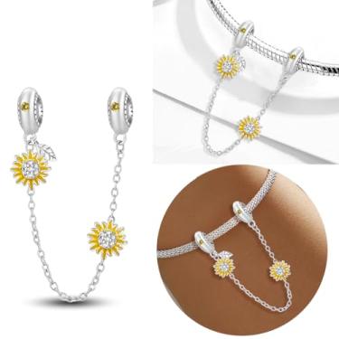 Imagem de 1 peça de berloque de prata elegante para mulheres, faça você mesmo e roupa diária combinando joias decoração presente para mamãe, 8.2mm*10.95, Prata, Sem Pedra Preciosa