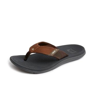 Imagem de Reef Chinelo masculino Santa Ana, Cinza/bronze, 11