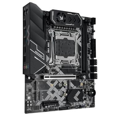 Imagem de MACHINIST Placa-mãe X99 LGA 2011-3 para CPUs Intel Xeon E5 V3 V4 e Core i7 5-6th Series (M-ATX, DDR4 Max 128GB, NVME M.2, PCIe 3.0, WiFi M.2, Gigabit Network, SATA 3.0, USB 3.0), X99 V9S Mainboard