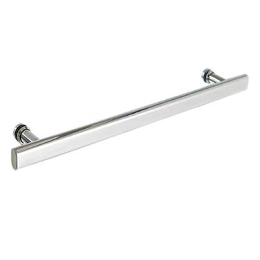 Imagem de Conjuntos de substituição de puxador de porta de chuveiro para porta de vidro | Maçanetas de porta de banheiro para tela de box de chuveiro Puxadores de porta internos/externos (tamanho: 400 mm)