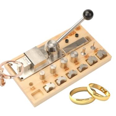 Imagem de Ferramenta de dobra de anel | Máquina de dobrar anéis - Esticador de joias redutor redutor redutor redimensionador máquina ajustável para ourivesaria contas envolvendo laços