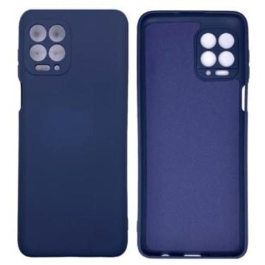 Imagem de Case Capa Capinha Motorola Moto G100 Aveludado com proteção de câmera 