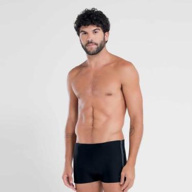 Imagem de Sunga Boxer Mash C/ Fitas Laterais - 300.117, Preto, GG
