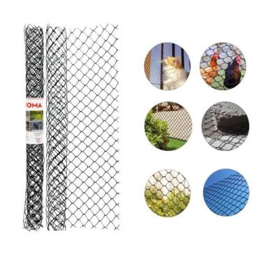 Imagem de Tela Multiuso 40 Mm 1M X 15M Viveiro - Tecelagem Roma