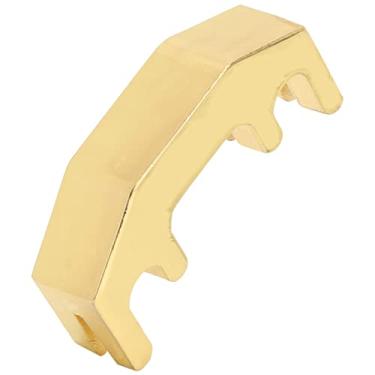 Imagem de Generic Silenciador de Violino Instrumento Auxiliar de Corda de Liga de Alumínio Ultra Mudo para Violino 1/2 3/4 4/, Mudo de Prática Portátil Cromado Resistente à Corrosão para Iniciantes (Ouro)