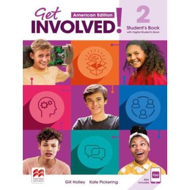 Imagem de Livro - Get Involved! 2 Sb & App With Wb - American, 1, 21 x 29.7