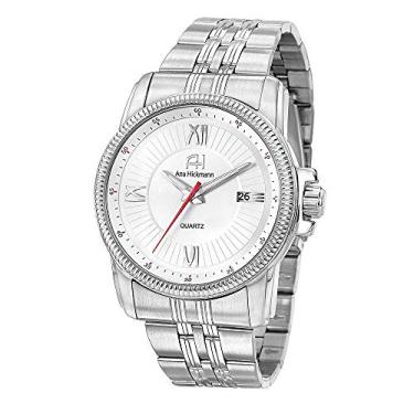 Imagem de Relógio Feminino Champion Ana Hickmann Prata AH28866Q Colar e Brincos