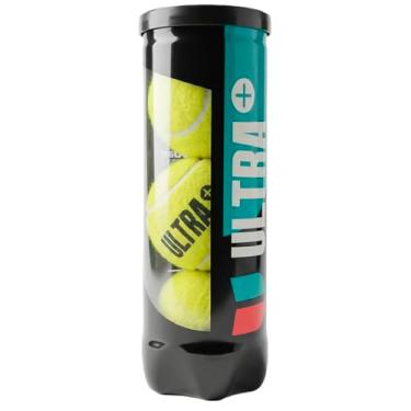 Imagem de Bola De Tênis Ultra+ Conjunto Com 3 Bolas Premium Resistente Leve Durável Treino Jogo Alta Performance