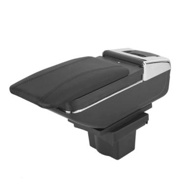 Imagem de aqxreight Caixa de Armazenamento Central Acessório de Apoio de Braço Se Encaixa para Colocar Braços Convenientes e PU ABS e é Prático Superior Muito Caixa de Apoio de de de para Carro de